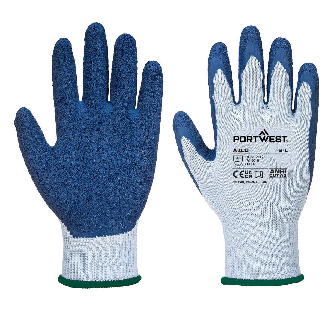 Portwest (A100) Grip 10 Latex Glove