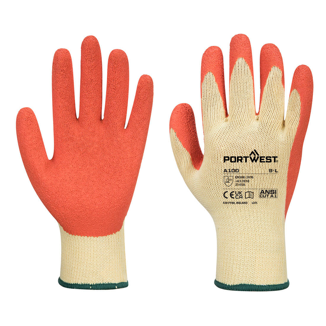 Portwest (A100) Grip 10 Latex Glove