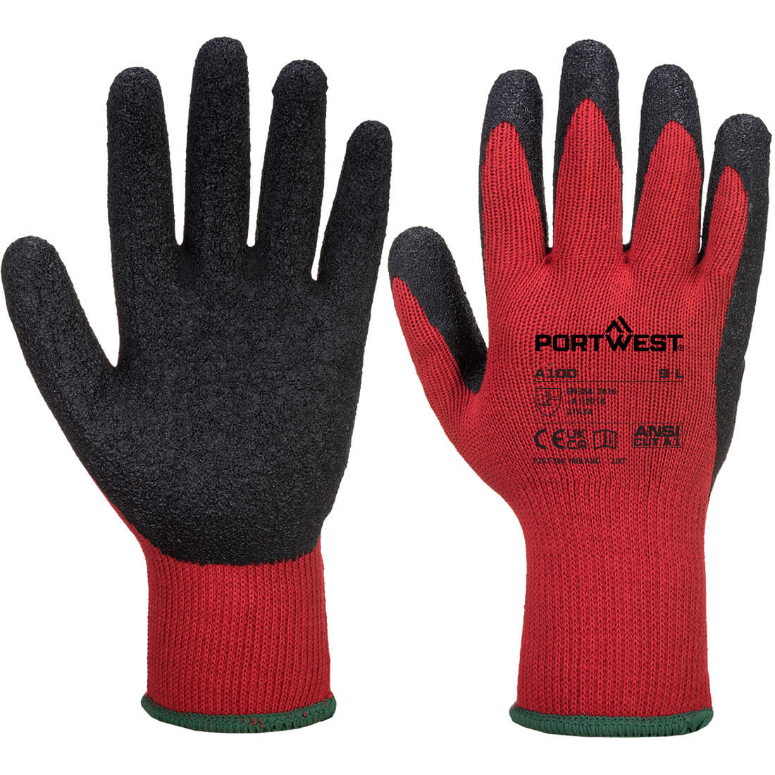 Portwest (A100) Grip 10 Latex Glove