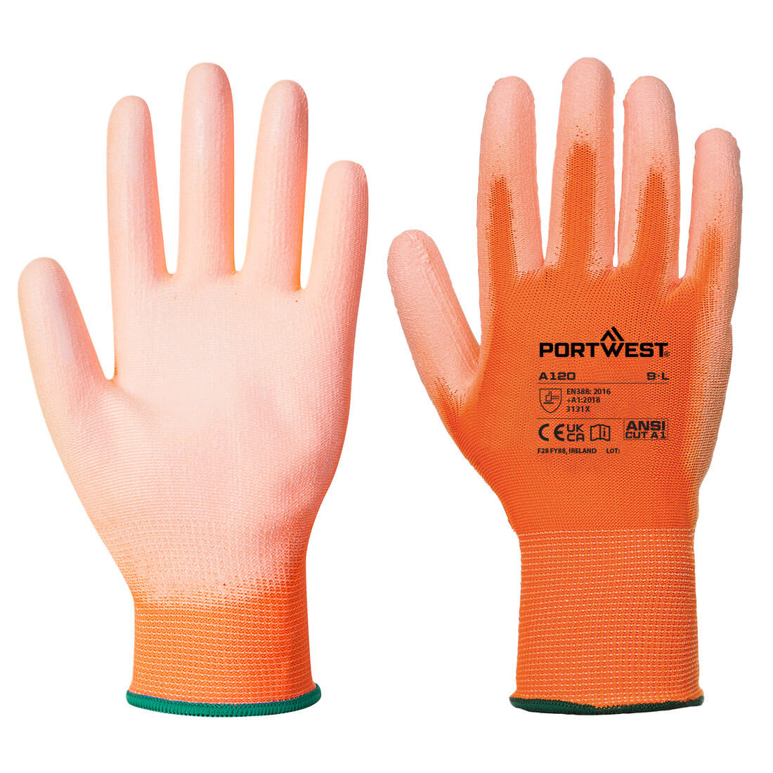 Portwest (A120) Grip 13 PU Palm Glove