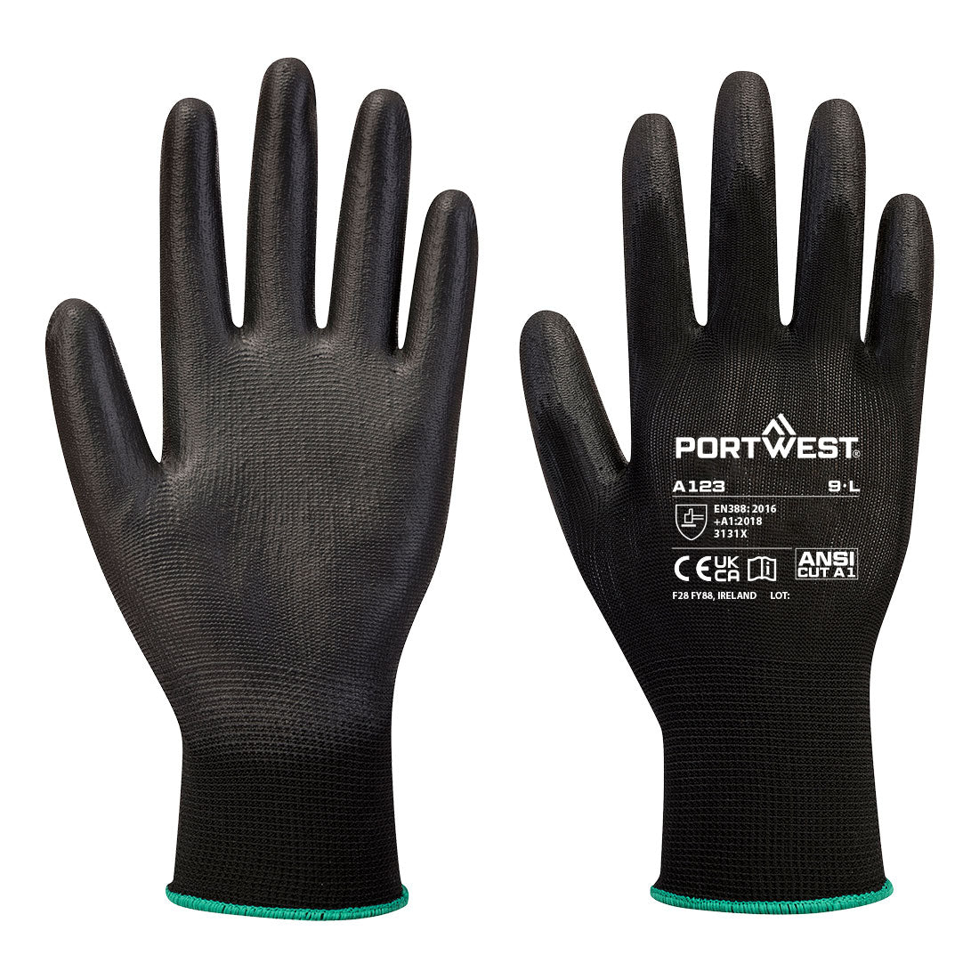Portwest (A123) Grip 13 PU Latex Free Glove (144 pairs)