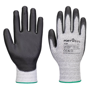 Portwest (A124) Grip 13 PU Diamond Knit Glove (Pk12)