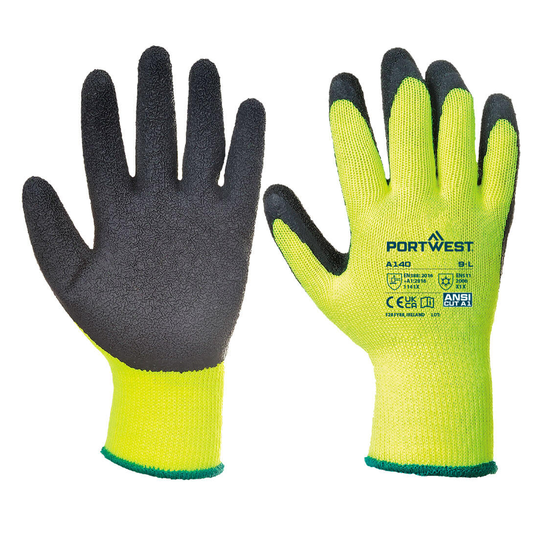 Portwest (A140) Cold 10 Latex Crinkle Glove