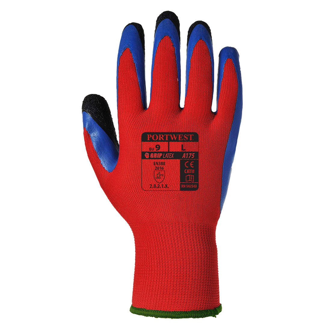 Portwest (A175) Grip 13 Latex Double Coated Glove