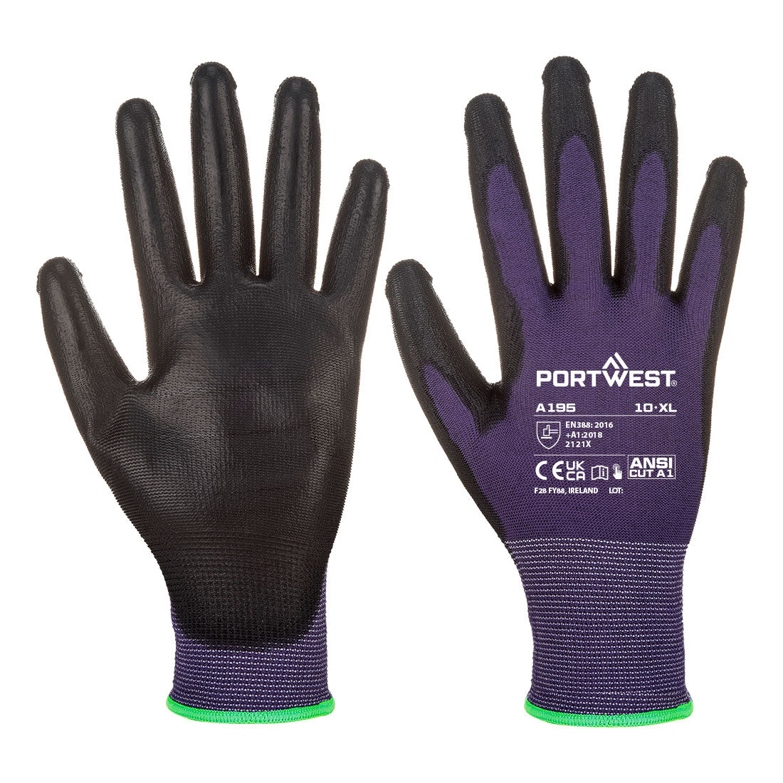 Portwest (A195) Grip 13 PU Touchscreen Glove