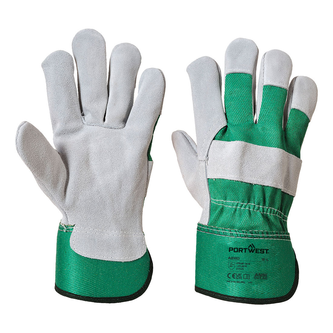 Portwest (A220) Leather Rigger 130 Cow Split Glove