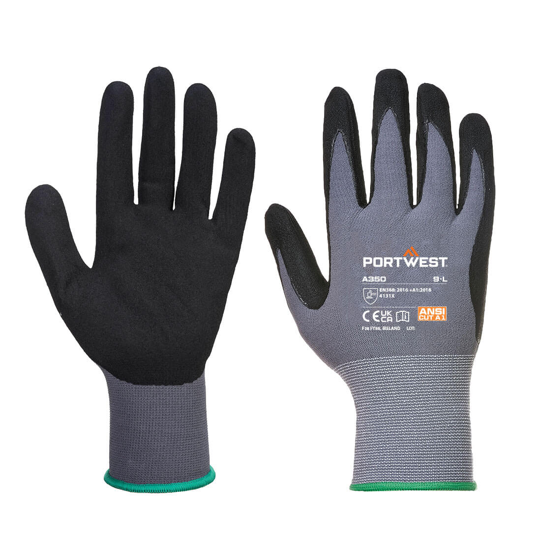 Portwest (A350) Grip 15 Nitrile Sandy Glove