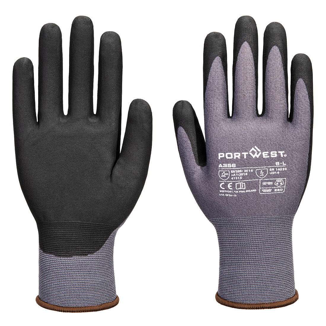 Portwest (A356) ESD 15 Nitrile Essential Glove (Pk12)