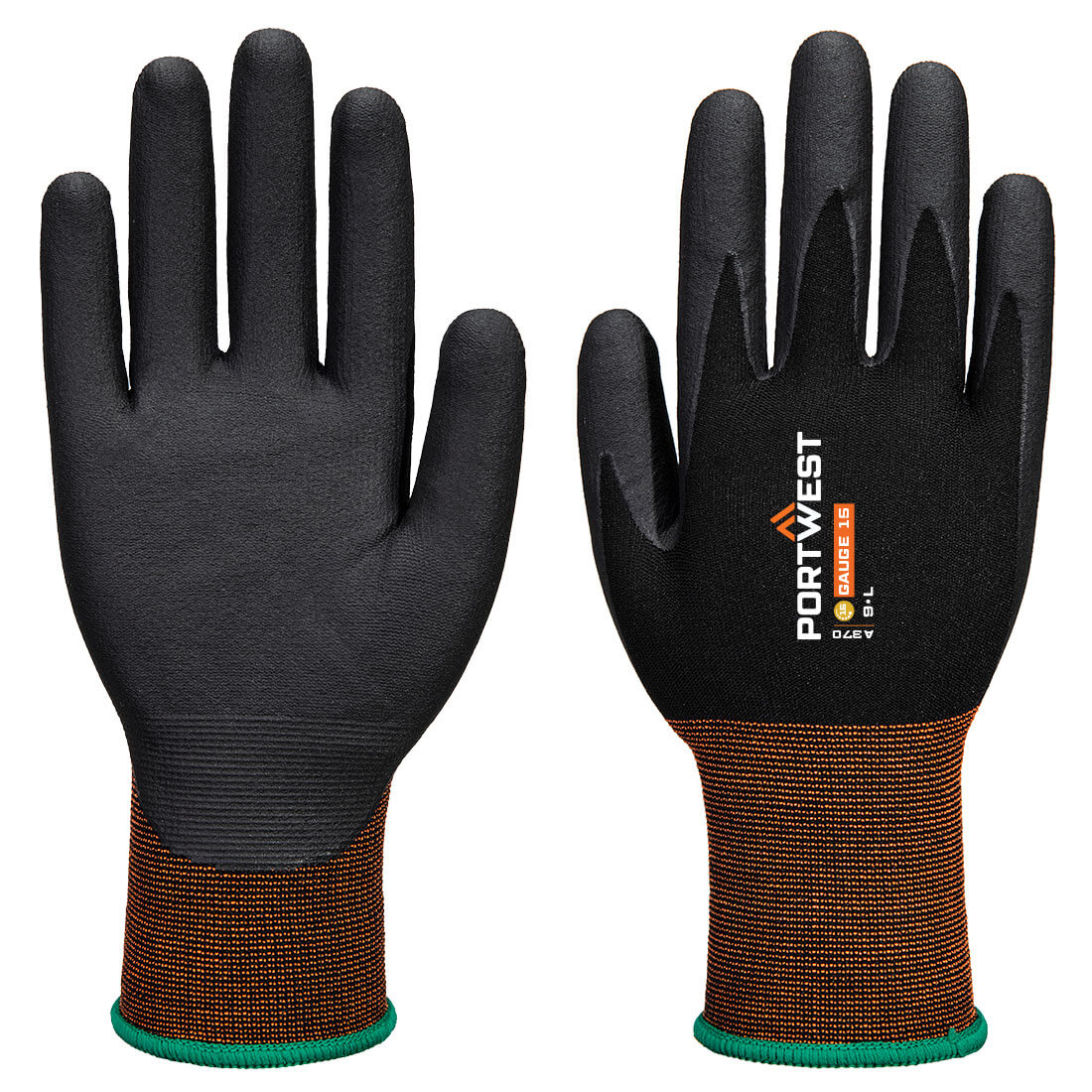 Portwest (A370) GP Grip 15 Nitrile Micro Foam Glove