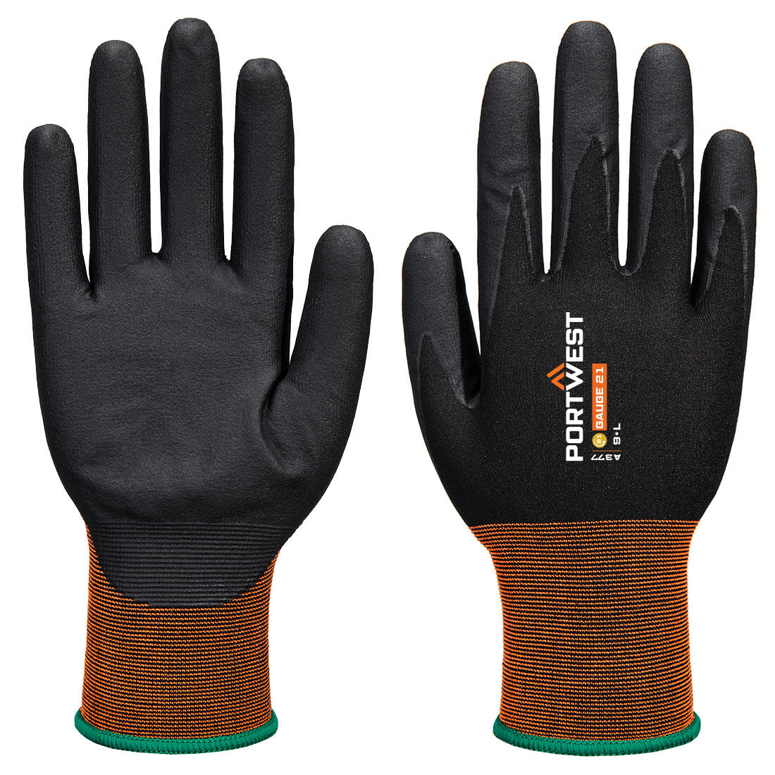 Portwest (A377) GP Grip 21 Nitrile Micro Foam Glove