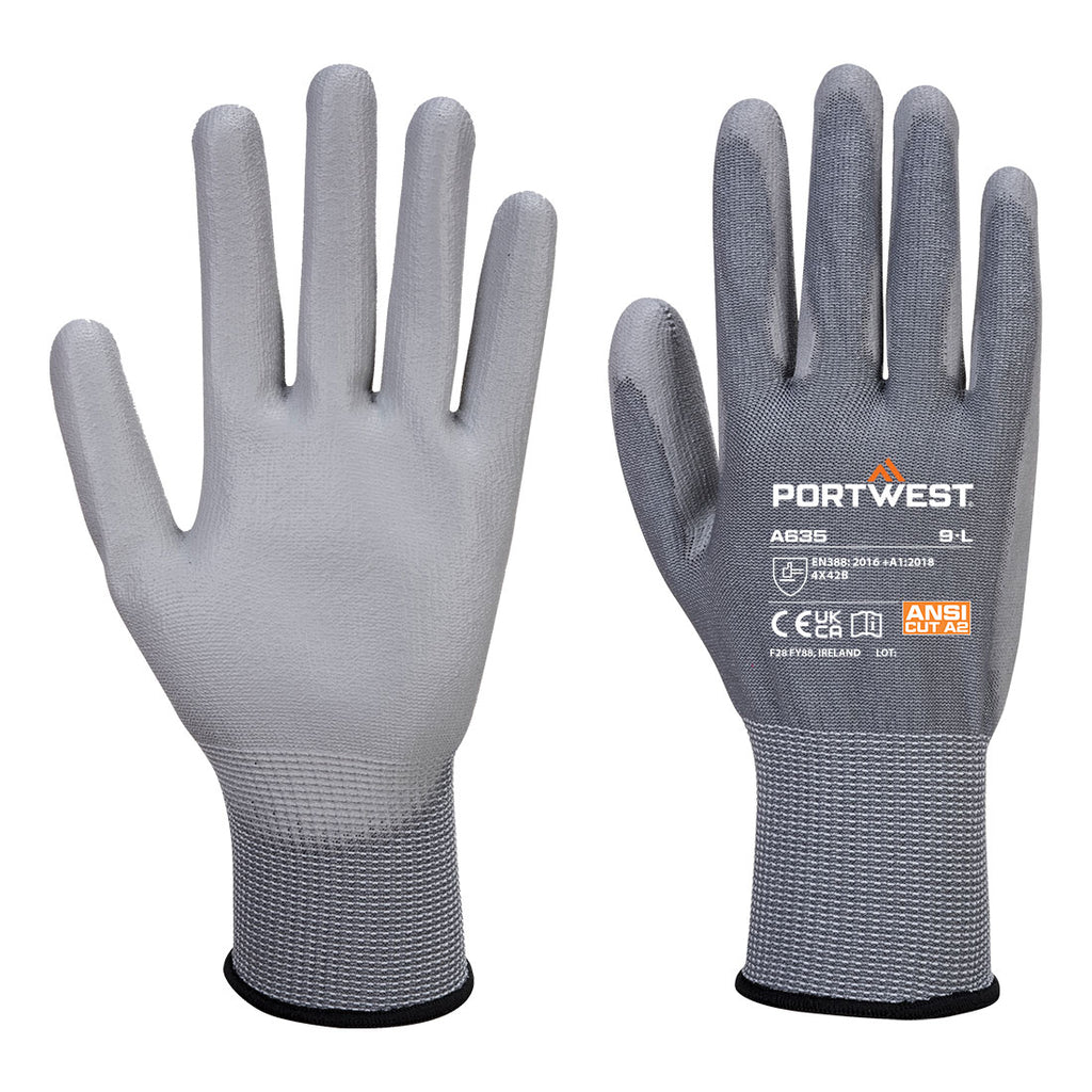 Portwest (A635) Cut B13 PU Economy Glove (Pack of 12)