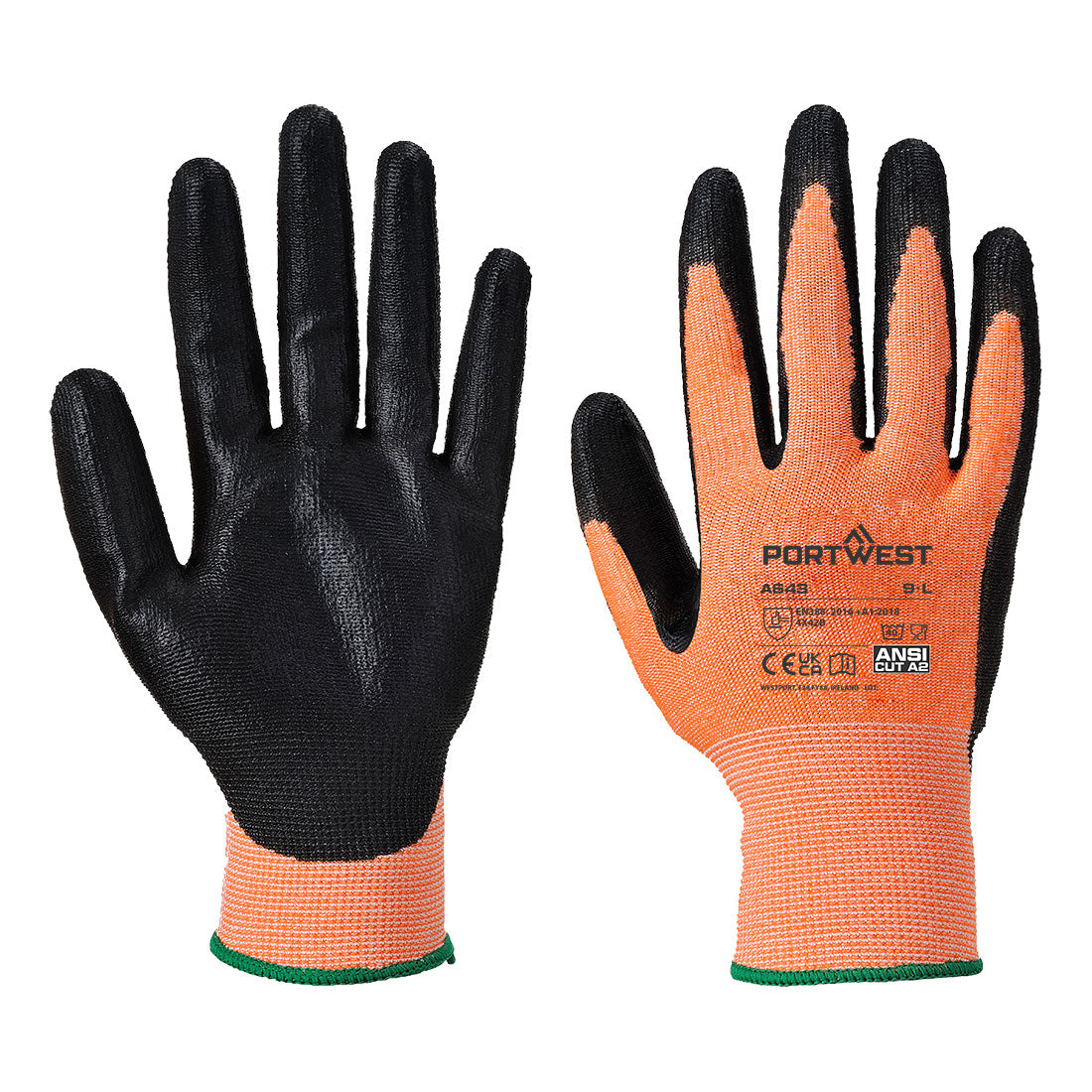 Portwest (A643) Cut B13 Nitrile Amber Glove