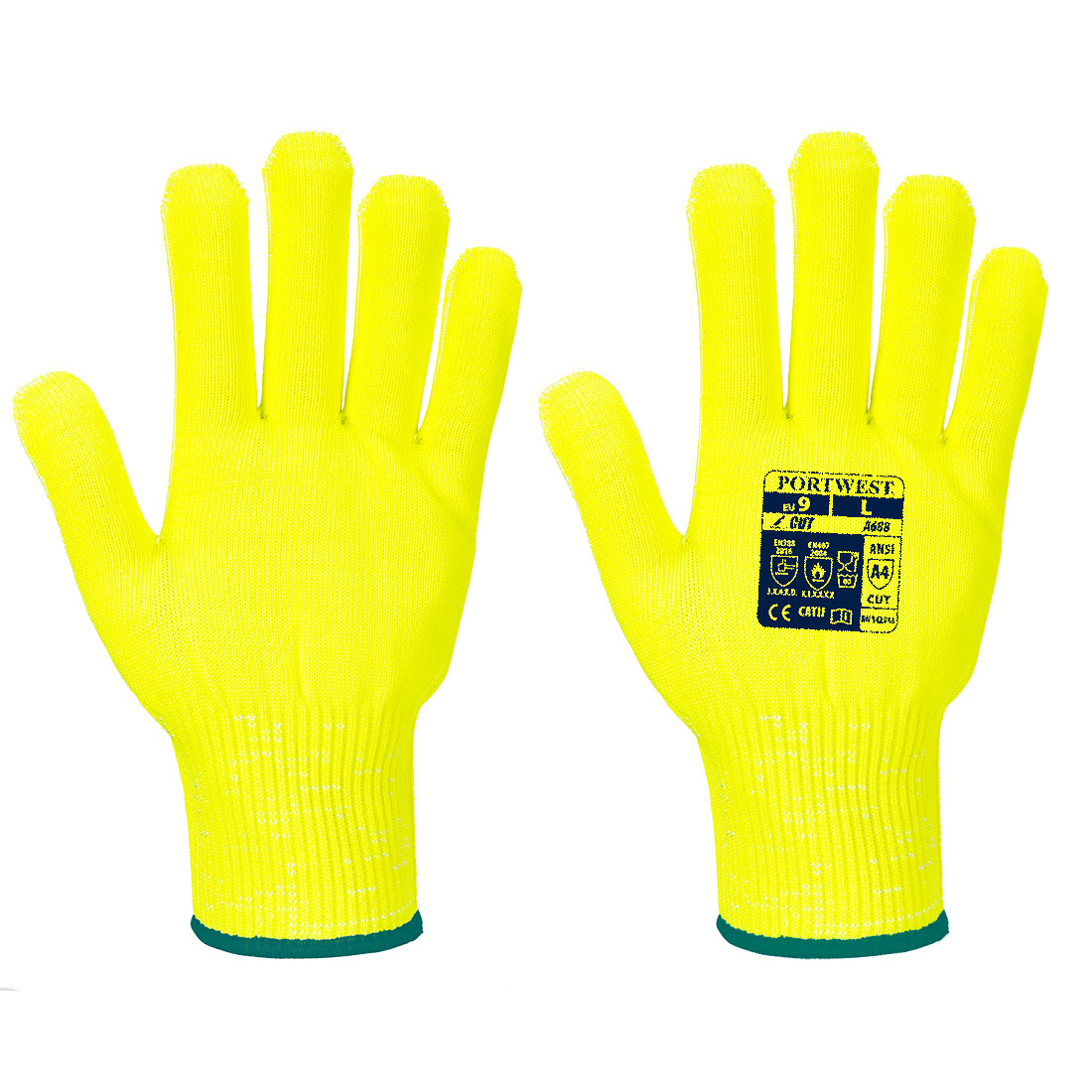 Portwest (A688) Cut D13 Viz-Tex Liner Glove