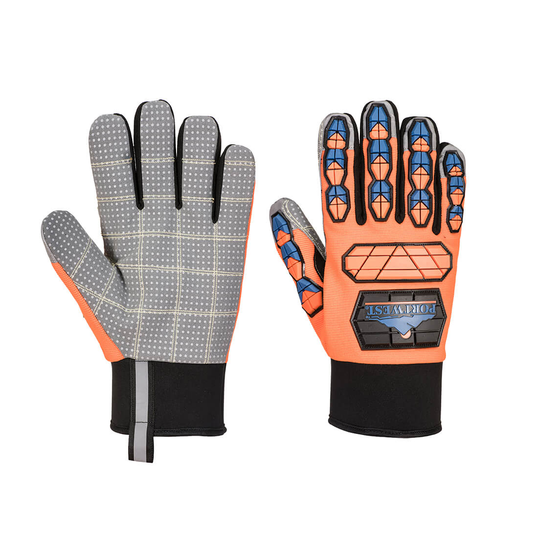 Portwest (A726) Impact B205 Waterproof Dotted Palm Glove