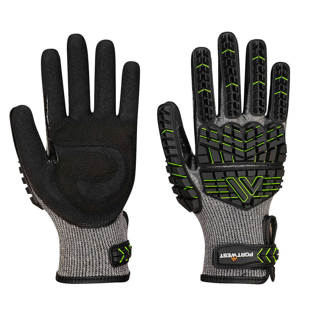 Portwest (A755) Impact F15 Nitrile Foam Reinforced G Palm Glove