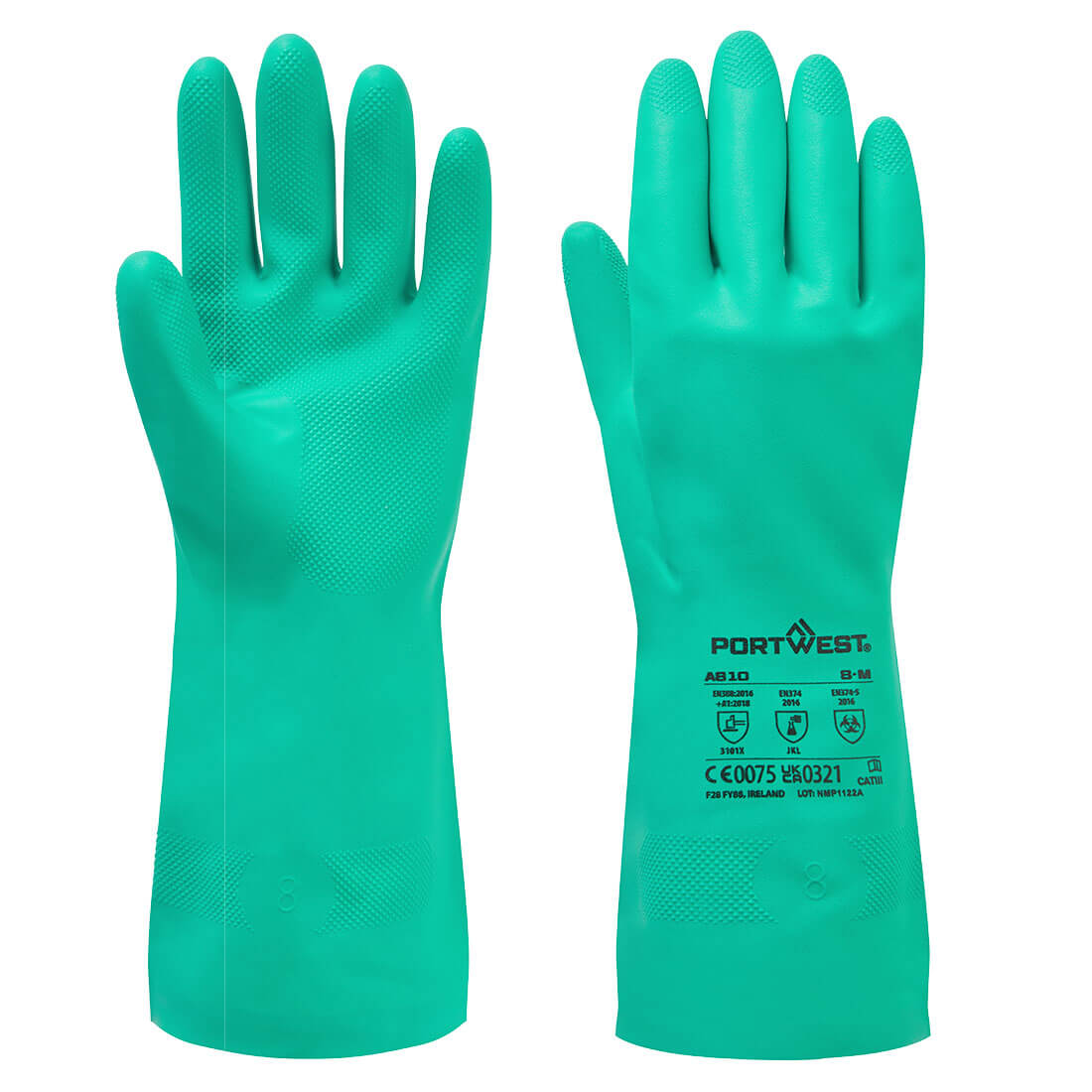 Portwest (A810) Chem 320 Nitrile Gauntlet