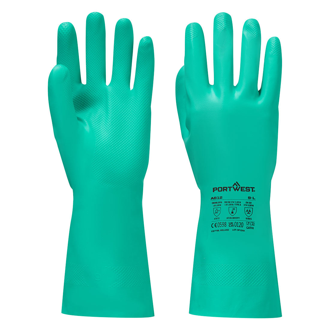 Portwest (A812) Chem 330 Nitrile Plus Gauntlet
