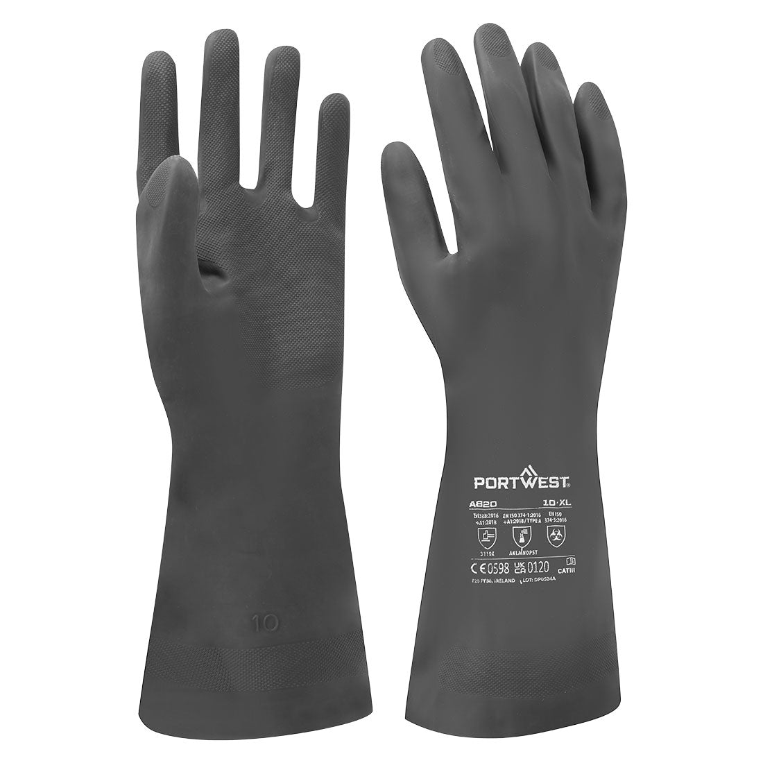 Portwest (A820) Chem 380 Neoprene Gauntlet