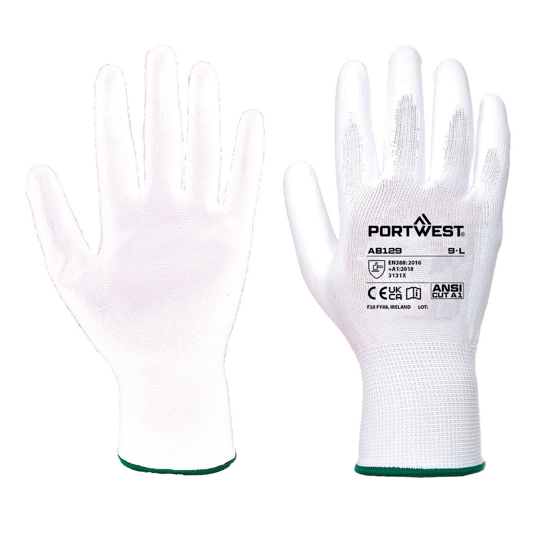 Portwest (AB129) Grip 13 PU Palm Essential Full Box (288 Pairs)