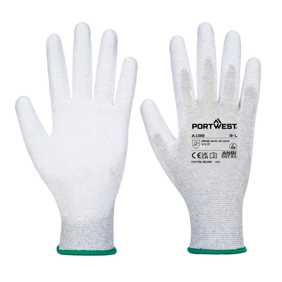 Portwest (AB199) ESD 13 PU Palm Essential Multipack (Pk12)