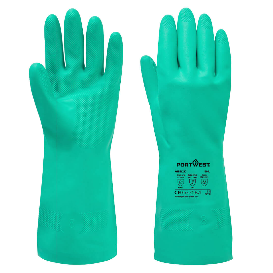 Portwest (AB810) Chem 320 Nitrile Essential Multipack (PK12)