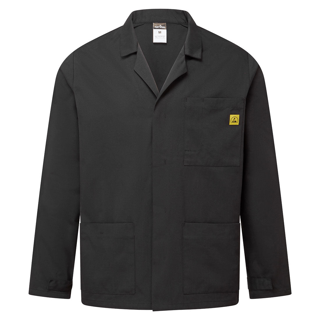 Portwest (AS18) Anti-Static ESD Lab Jacket