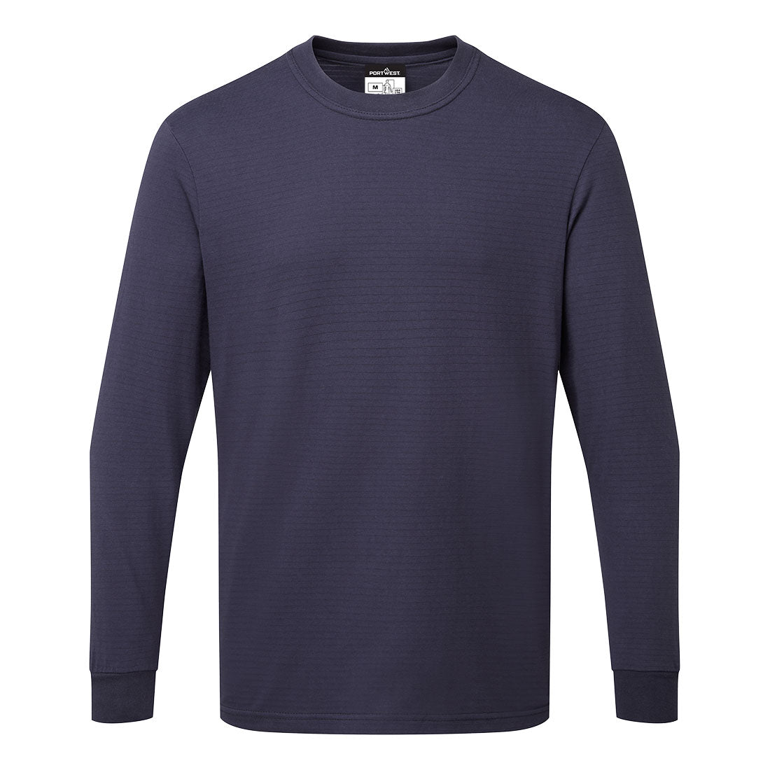 Portwest (AS22) Anti Static ESD T-Shirt L/S