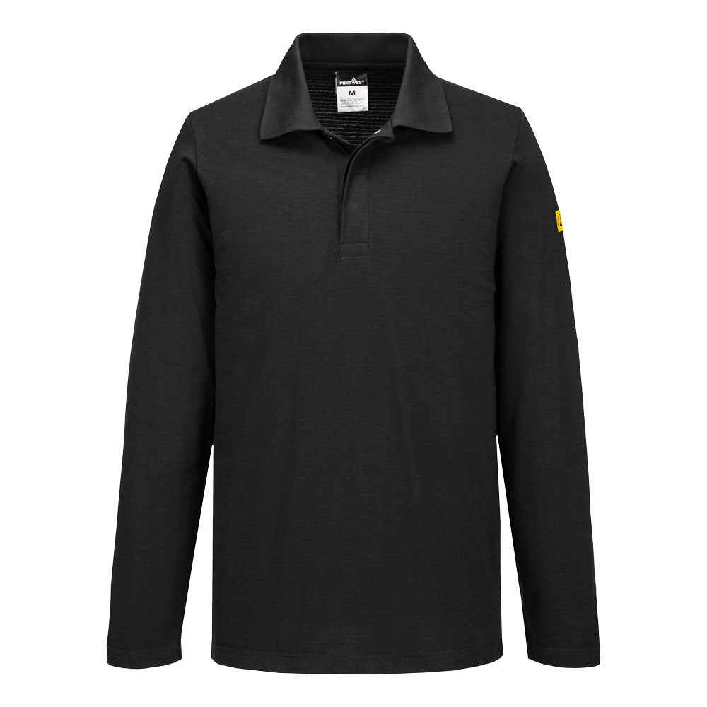 Portwest (AS23) Anti-Static ESD Polo Shirt L/S