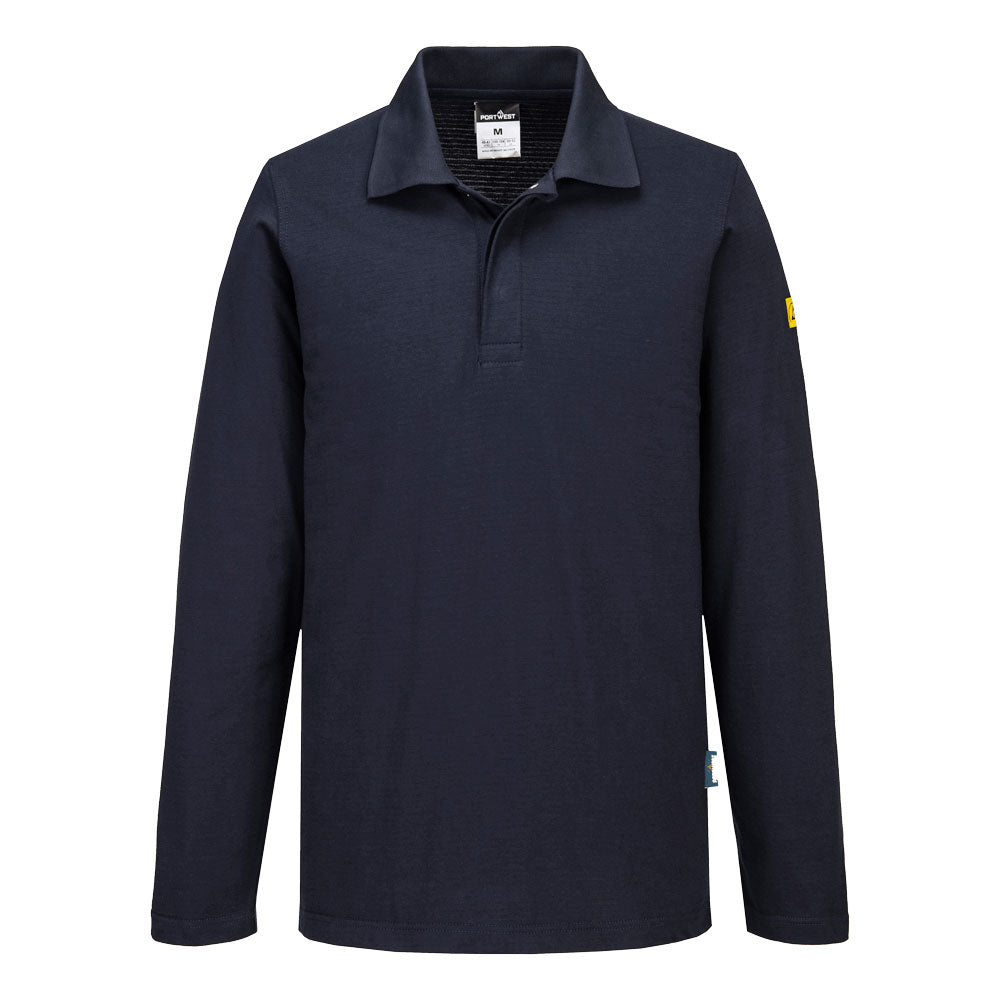 Portwest (AS23) Anti-Static ESD Polo Shirt L/S