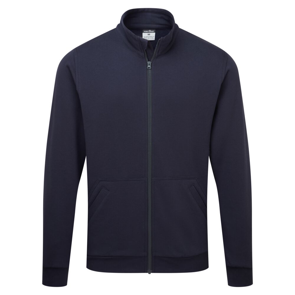 Portwest (AS25) Anti-Static ESD Zip Sweatshirt