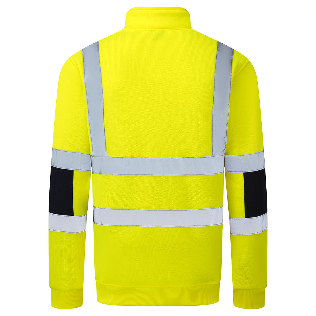 Portwest (B314) Hi-Vis Knit  1/2 Zip Sweatshirt