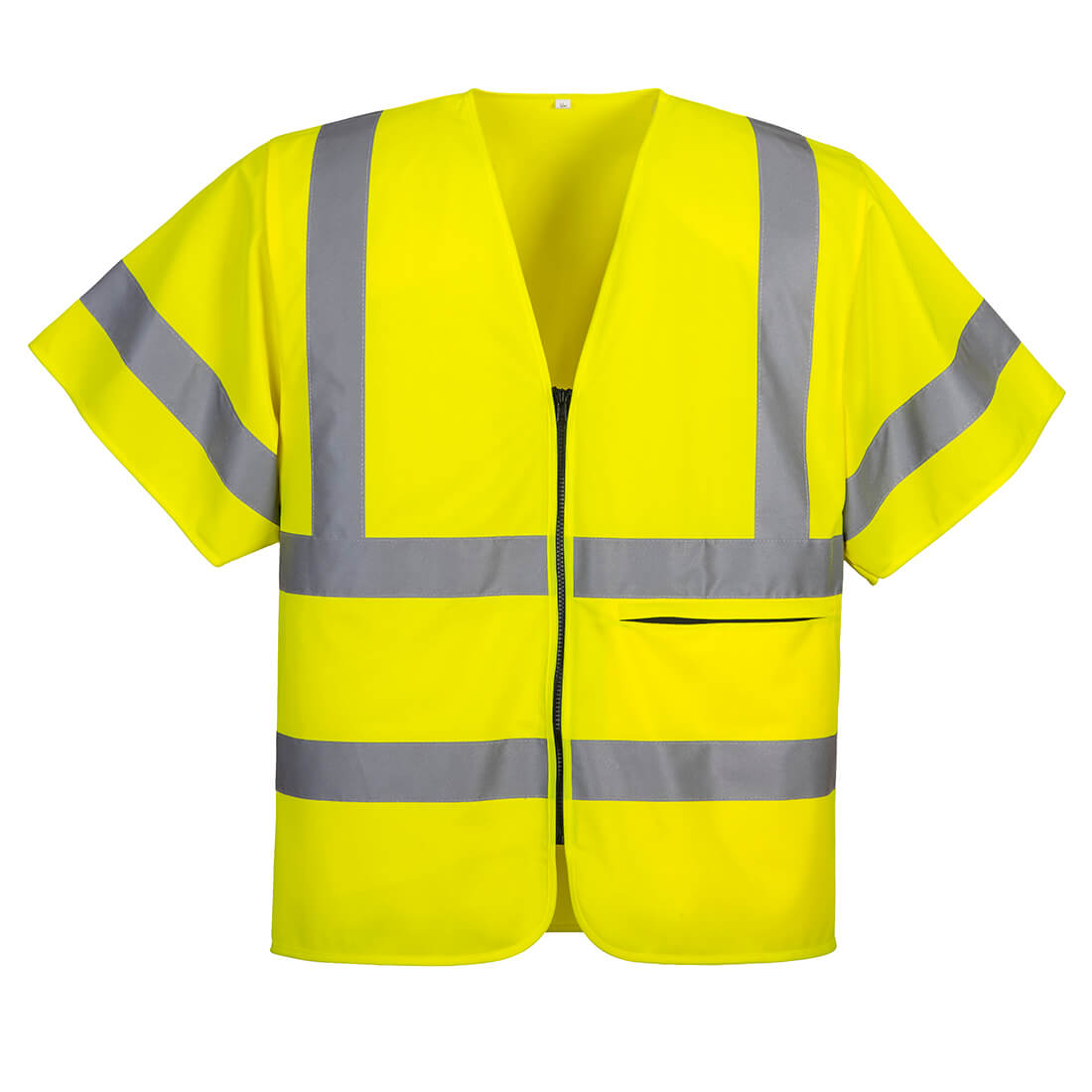 Portwest (C372) Hi-Vis Band and Brace Zip Vest S/S
