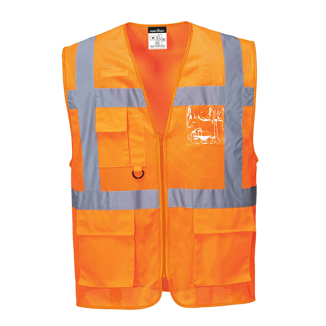 Portwest (C376) Athens Hi-Vis Mesh Executive Vest