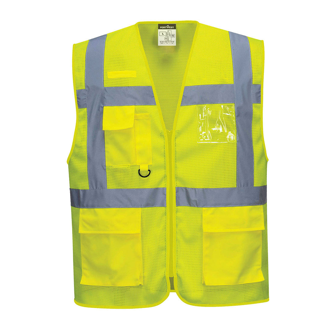 Portwest (C376) Athens Hi-Vis Mesh Executive Vest