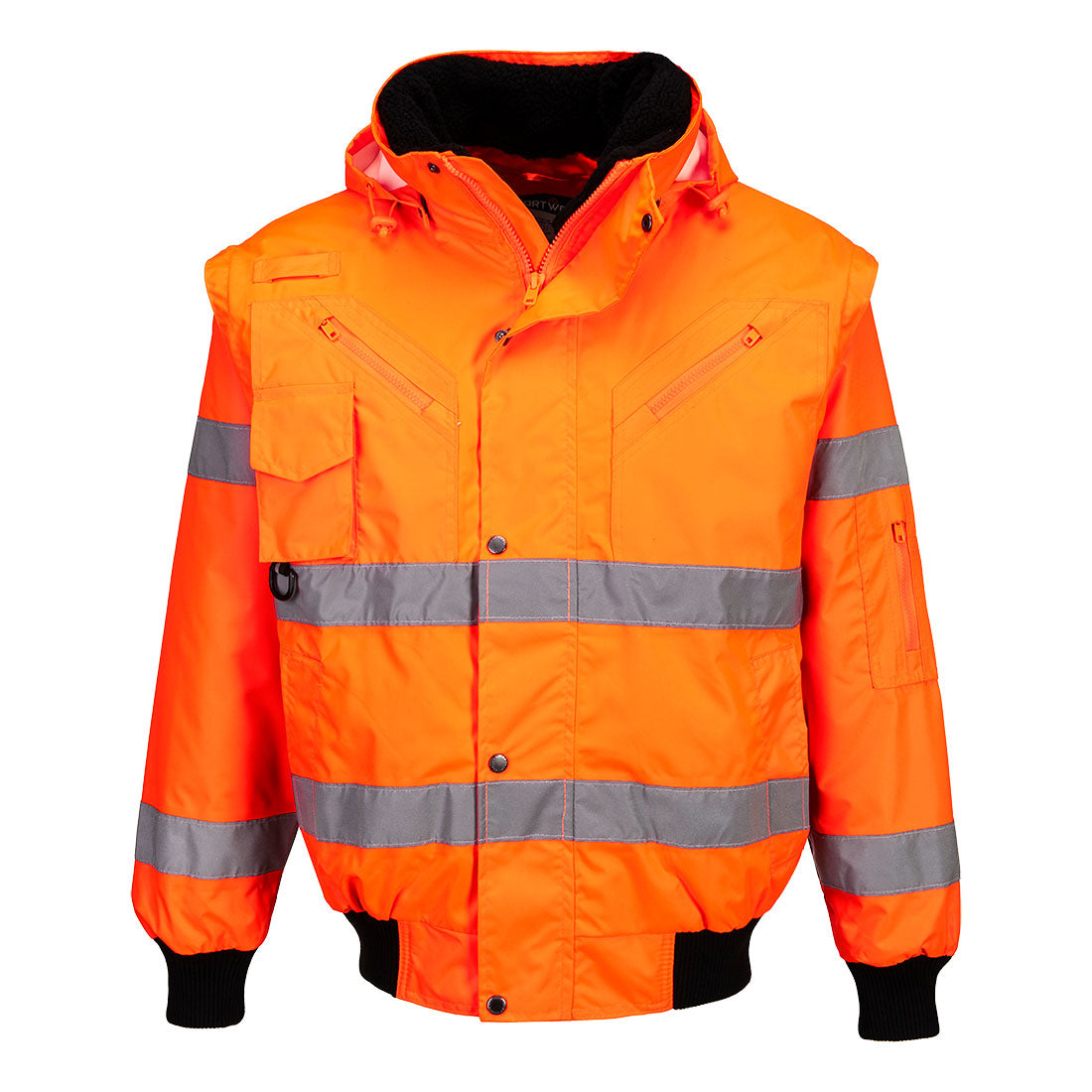 Portwest (C467) Hi-Vis 3-in-1 Bomber Jacket