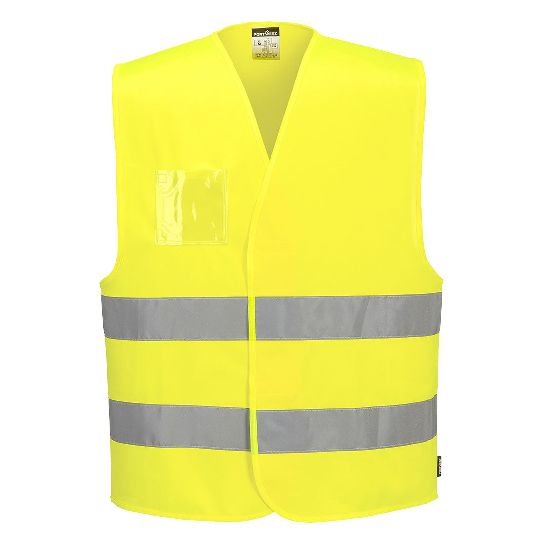 Portwest (C475) Hi-Vis Two Band Dual ID Holder Vest
