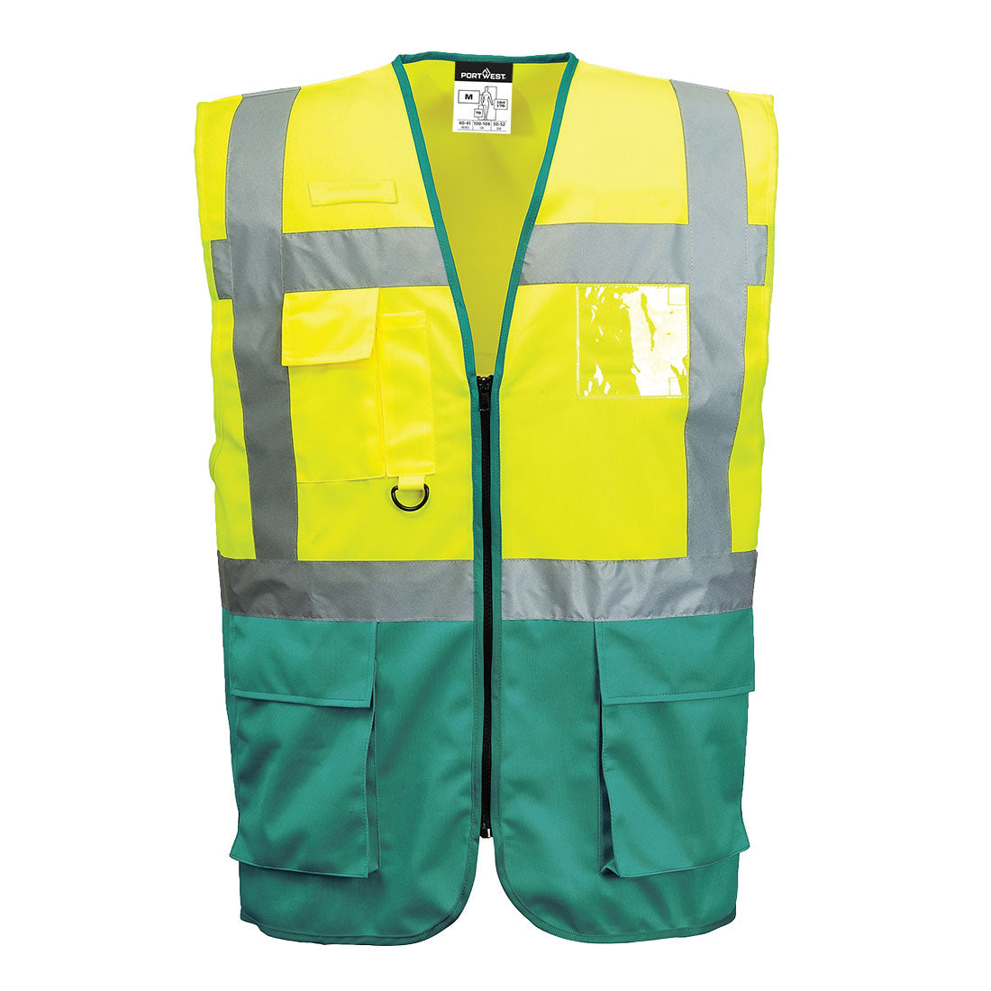 Portwest (C476) Warsaw Hi-Vis Contrast Executive Vest
