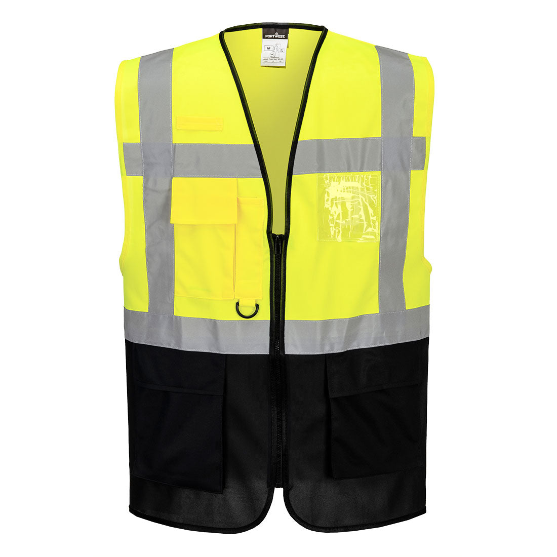 Portwest (C476) Warsaw Hi-Vis Contrast Executive Vest
