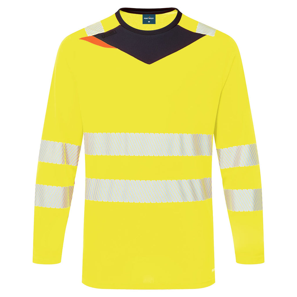 Portwest (DX416) DX4 Hi-Vis T-Shirt L/S