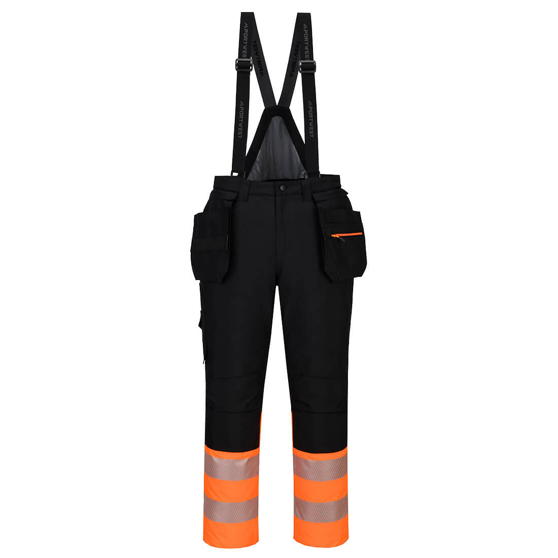 Portwest (DX437) DX4 Hi-Vis Class 1 Winter Bib and Brace