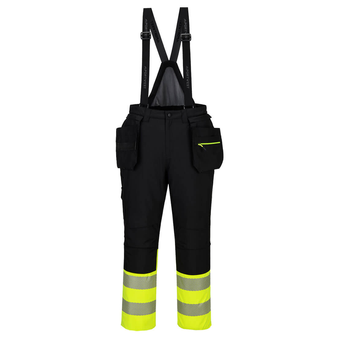 Portwest (DX437) DX4 Hi-Vis Class 1 Winter Bib and Brace