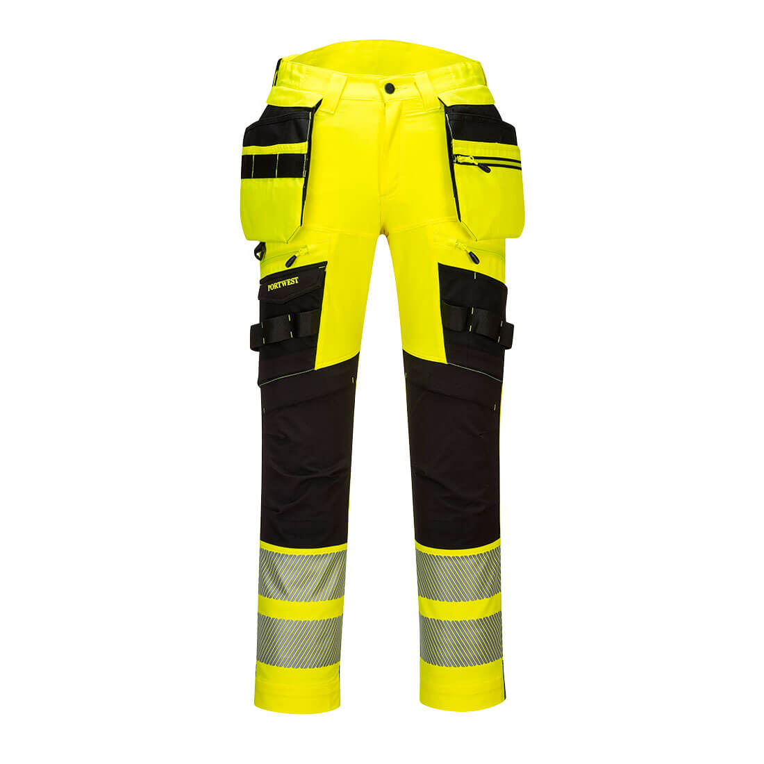 Portwest (DX442) DX4 Hi-Vis Detachable Holster Pocket Trousers