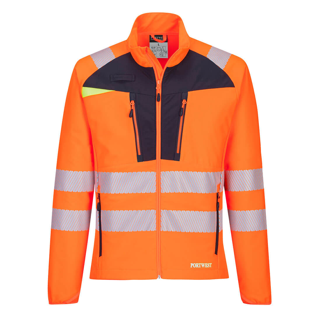 Portwest (DX481) DX4 Hi-Vis Lightweight Stretch Work Jacket