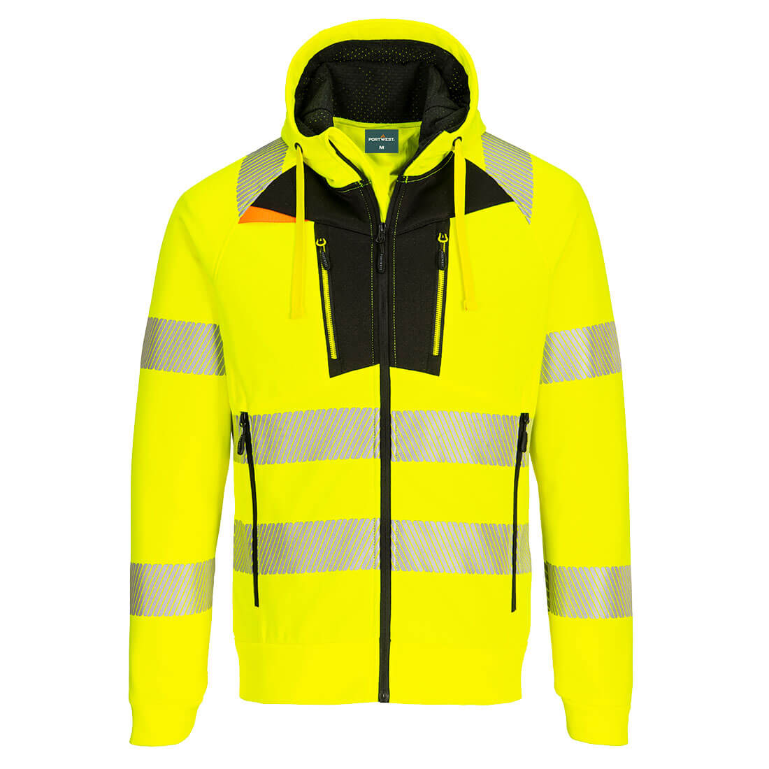 Portwest (DX484) DX4 Hi-Vis Zip Hoodie