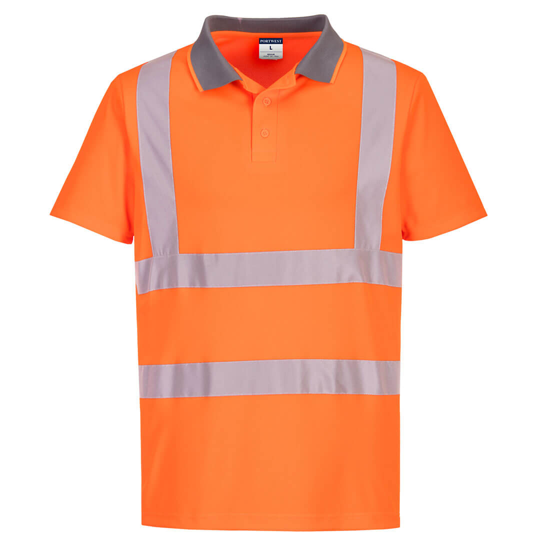Portwest (EC10) Eco Hi-Vis Polo Shirt S/S (6 Pack)