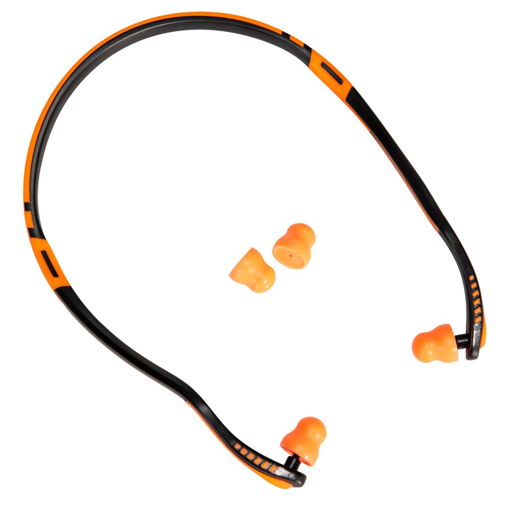 Portwest (EP11) Easy Fit PU Ear Plugs Banded (2 Pairs)