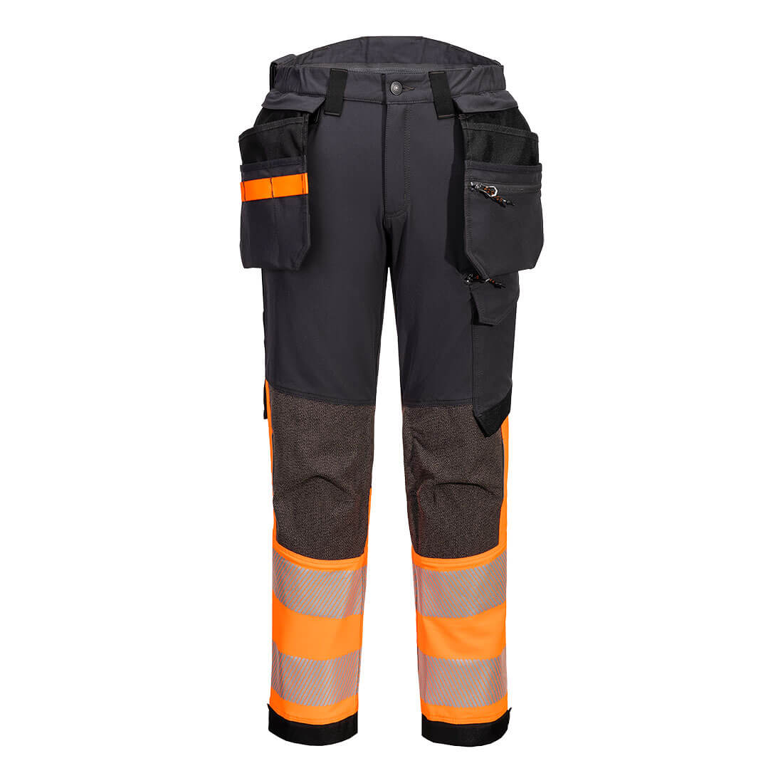 Portwest (EV442) EV4 Hi-Vis Stretch Detachable Holster Class 1 Trousers