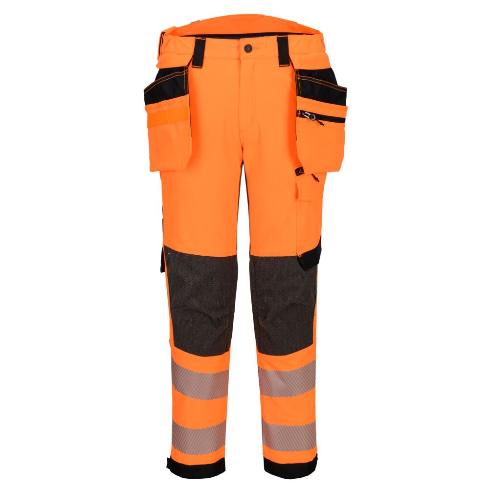 Portwest (EV448) EV4 Hi-Vis Stretch Detachable Holster Class 2 Trousers