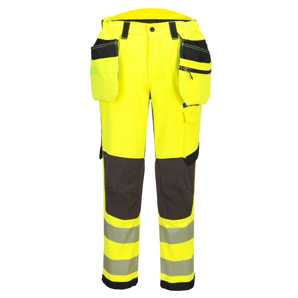 Portwest (EV448) EV4 Hi-Vis Stretch Detachable Holster Class 2 Trousers
