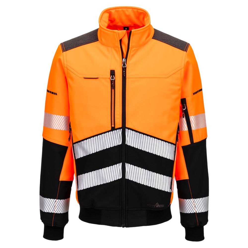 Portwest (EV468) EV4 Hi-Vis Softshell Bomber (3L)
